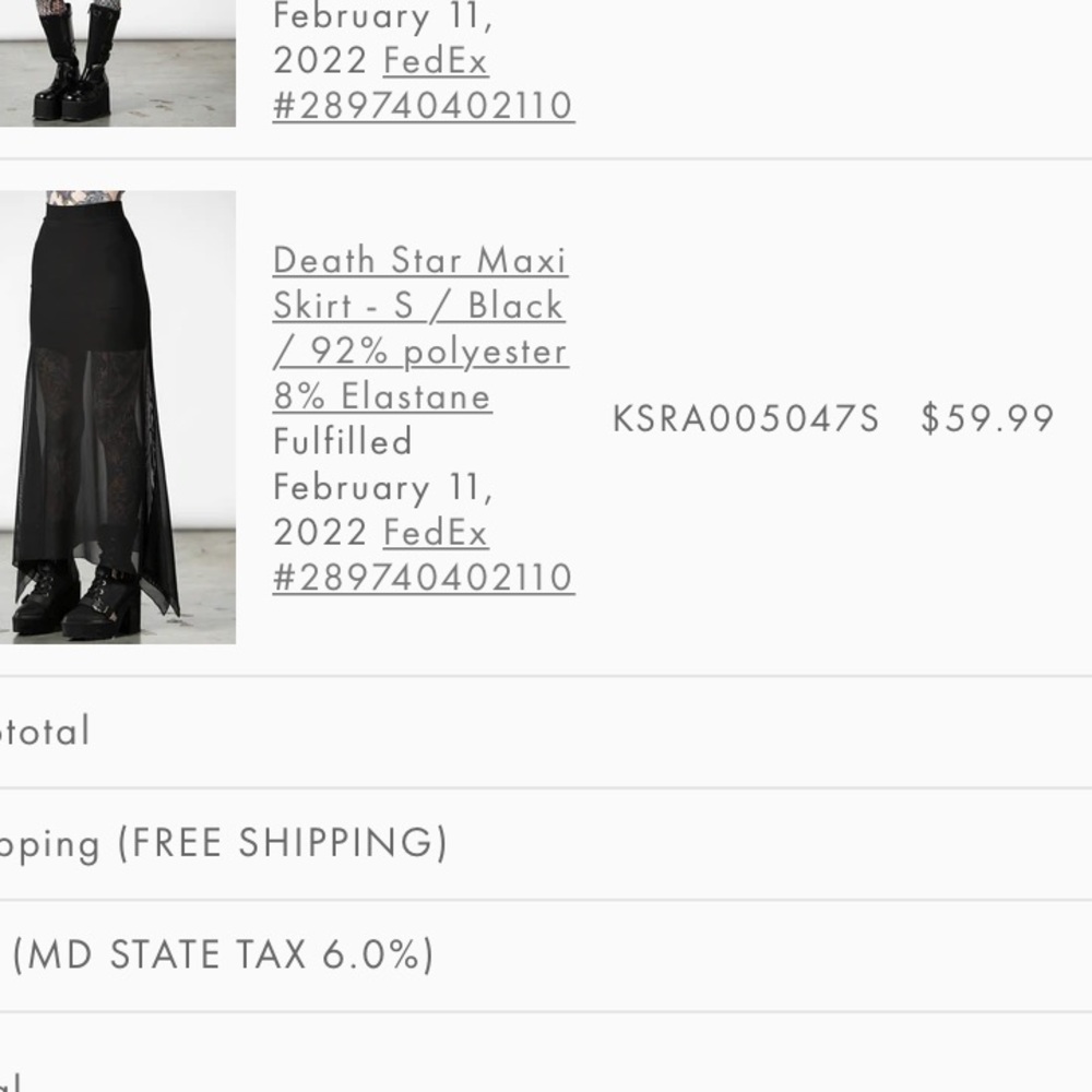 Killstar Death Star maxi dress
